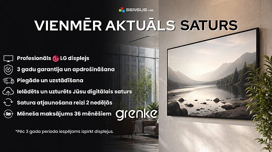 Pilna servisa pakalpojums- Vienmēr aktuāls saturs!