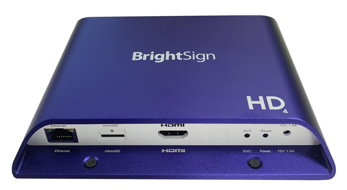 Multi-Zones HD Player, Ethernet, GPIO BrightSign HD224