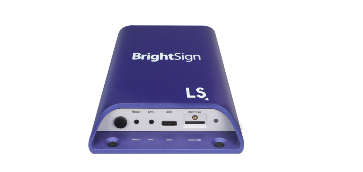 Entry Level HD Player, Interactive, BrightSign LS424 