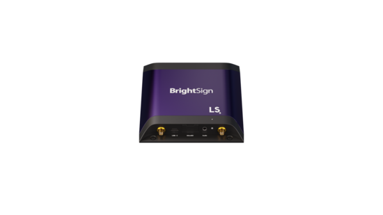 BrightSign LS425 — kompakts Full HD digitālās izkārtnes atskaņotājs ar HTML5 un USB-C